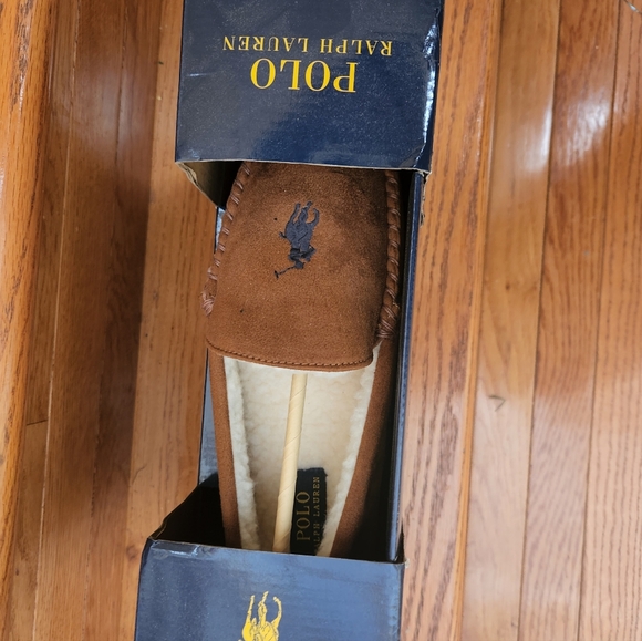 Polo by Ralph Lauren Tan Loafers with Memory Foam